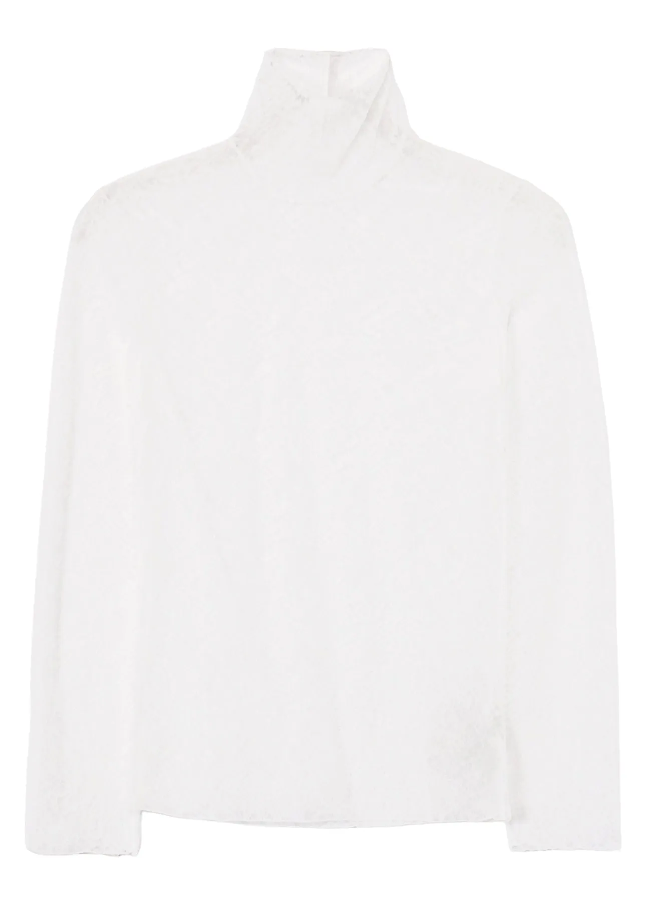 STREACH LACE TURTLENECK sold by Yohji Yamamoto product image thumbnail 2