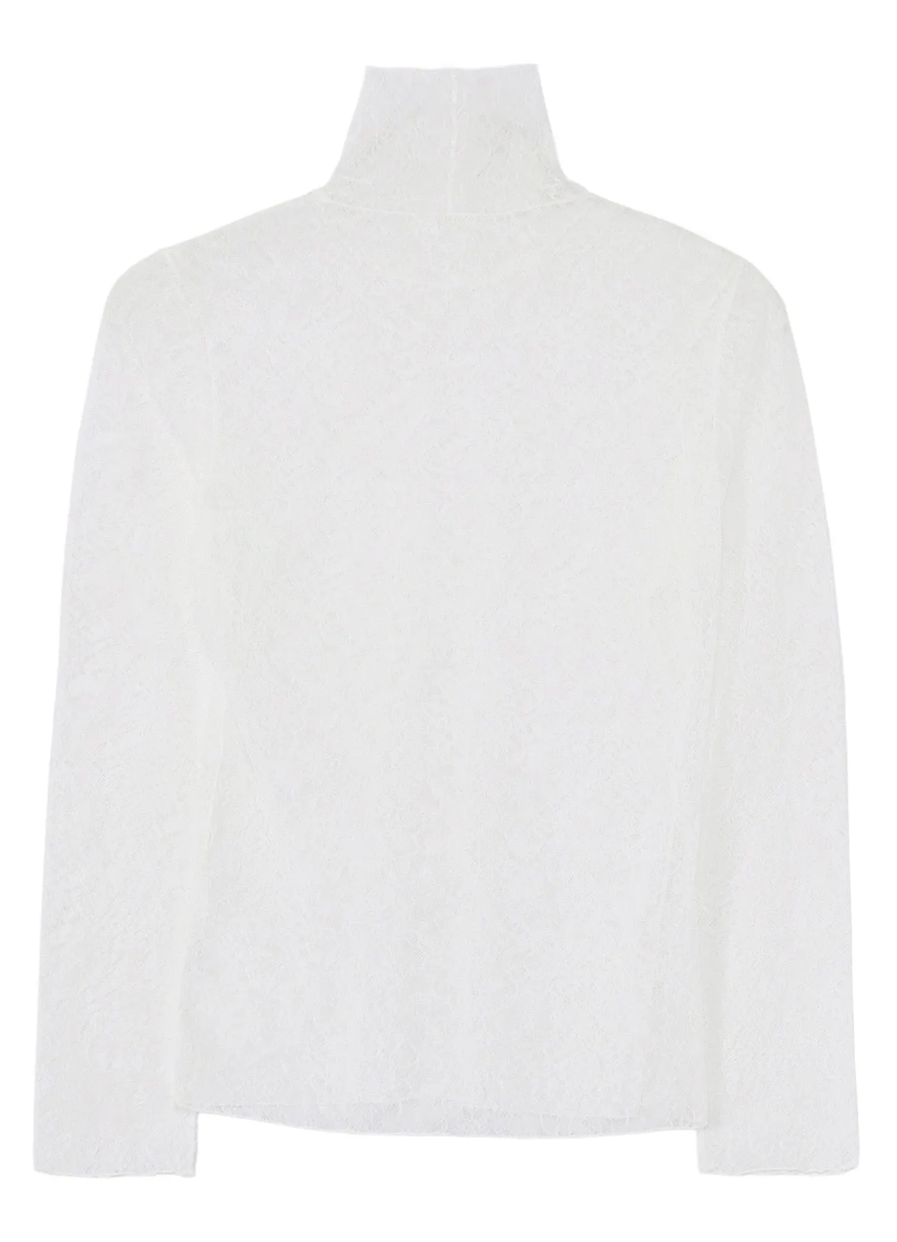 STREACH LACE TURTLENECK sold by Yohji Yamamoto product image thumbnail 3
