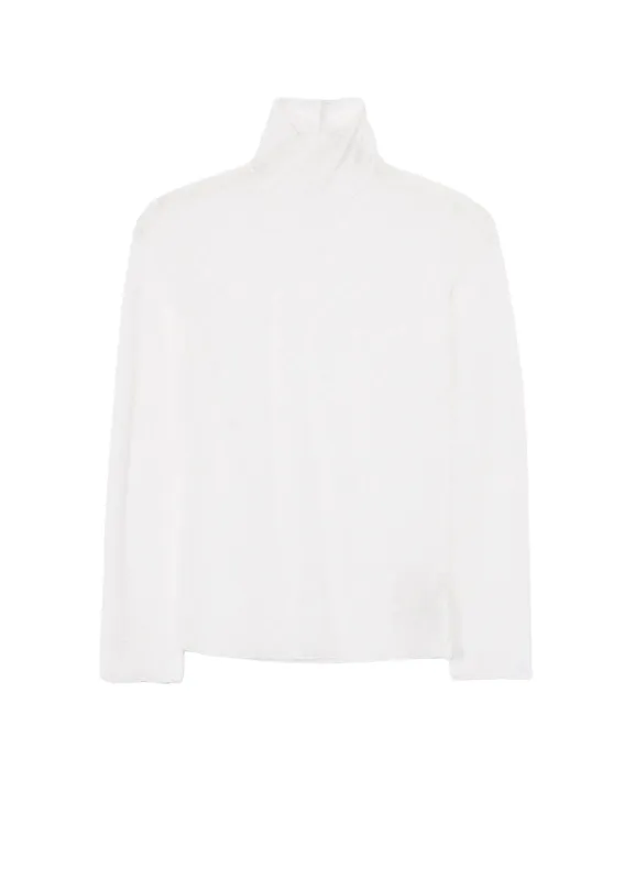 STREACH LACE TURTLENECK made by Yohji Yamamoto