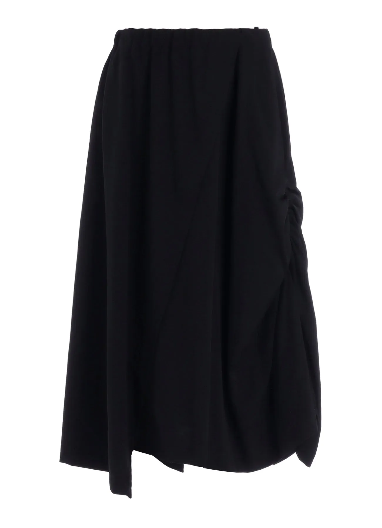 GABARDINE GATHER SKIRT sold by Yohji Yamamoto product image thumbnail 2