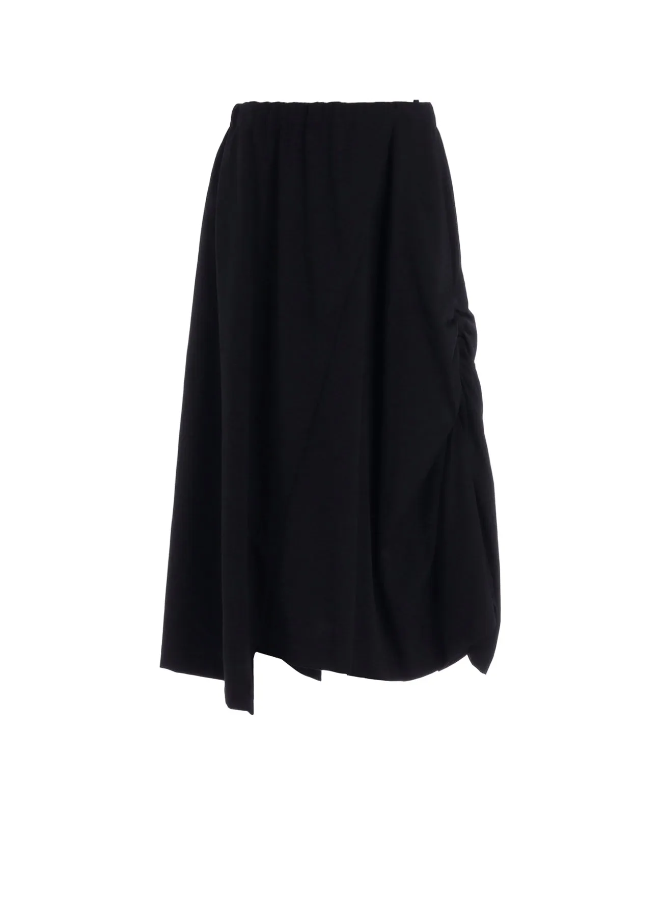 GABARDINE GATHER SKIRT sold by Yohji Yamamoto