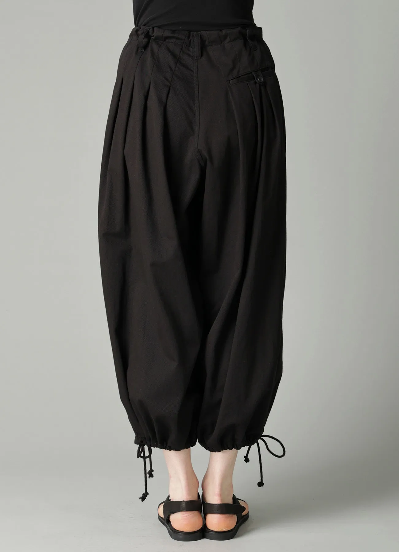 TWILL 3 TUCKS PANTS sold by Yohji Yamamoto product image thumbnail 5
