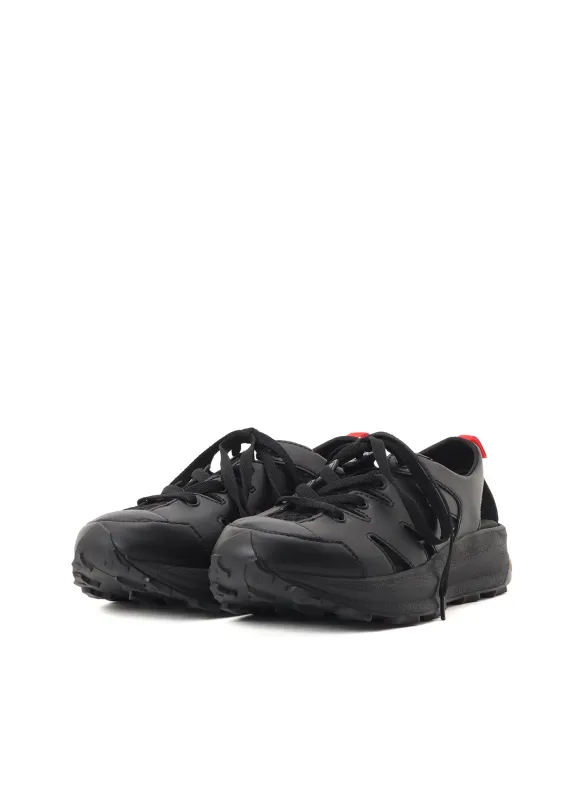 PU-MATL NY MESH CUT OUT SNEAKERS sold by Yohji Yamamoto