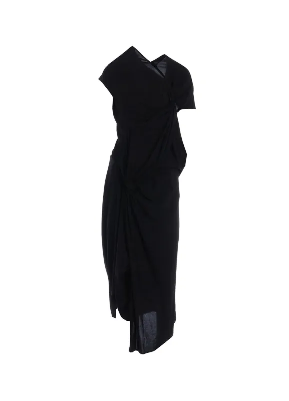 RY/ WRINKLED TWISTED DRES sold by Yohji Yamamoto