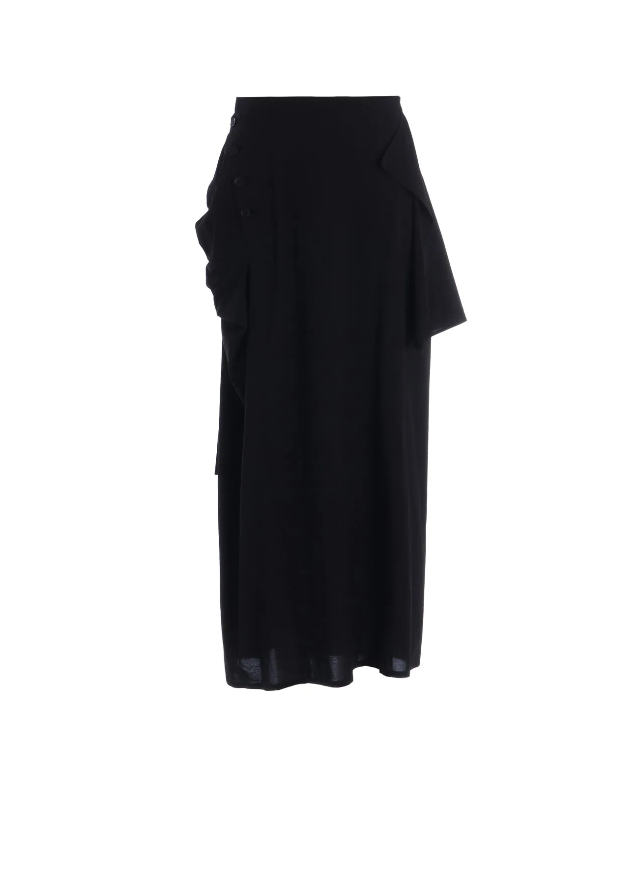 RY/ WRINKLED B TWISTED SK sold by Yohji Yamamoto