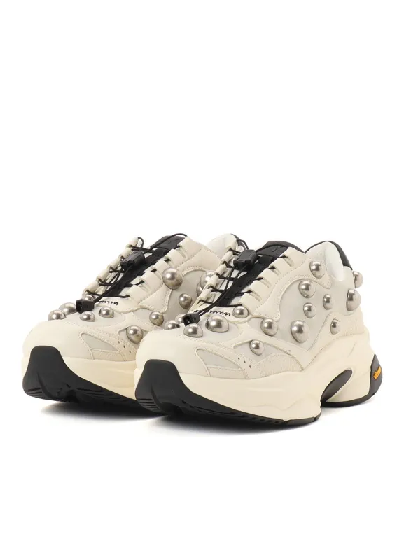 SYNTHETIC LEATHER DOT DAD SNEAKER sold by Yohji Yamamoto
