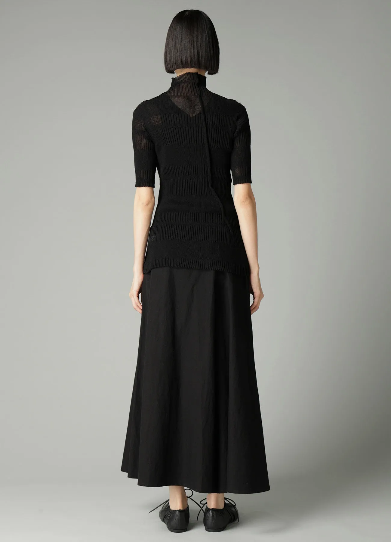 RIB TUCK D HIGHNECK PO sold by Yohji Yamamoto product image thumbnail 5