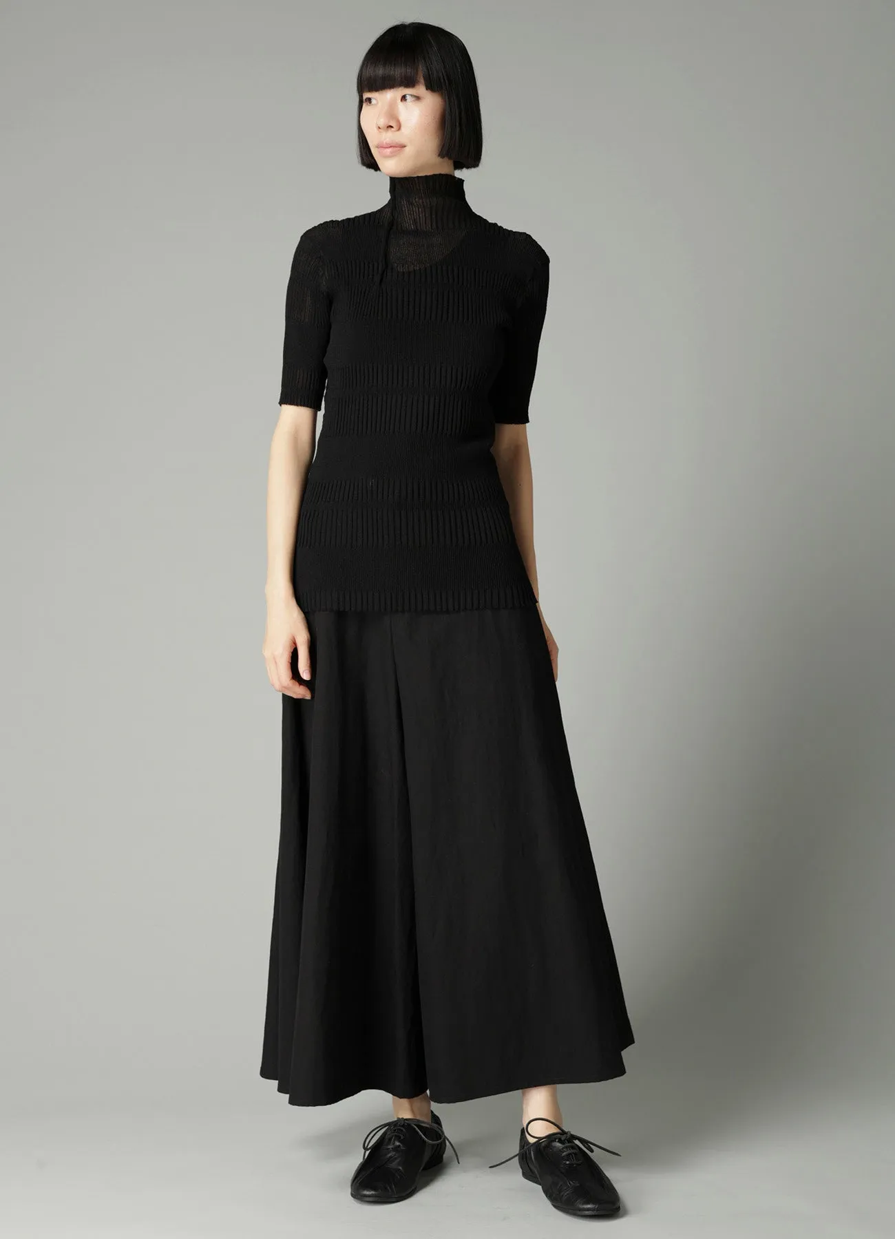 RIB TUCK D HIGHNECK PO sold by Yohji Yamamoto product image thumbnail 2