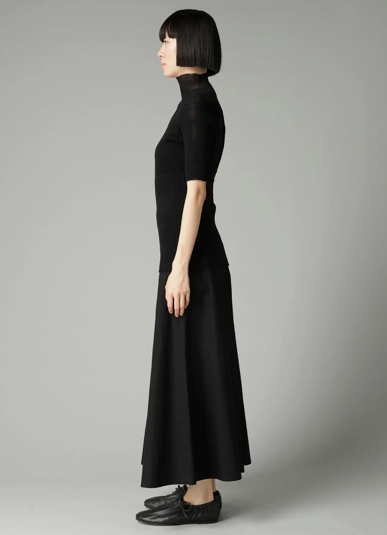 RIB TUCK D HIGHNECK PO sold by Yohji Yamamoto product image thumbnail 3