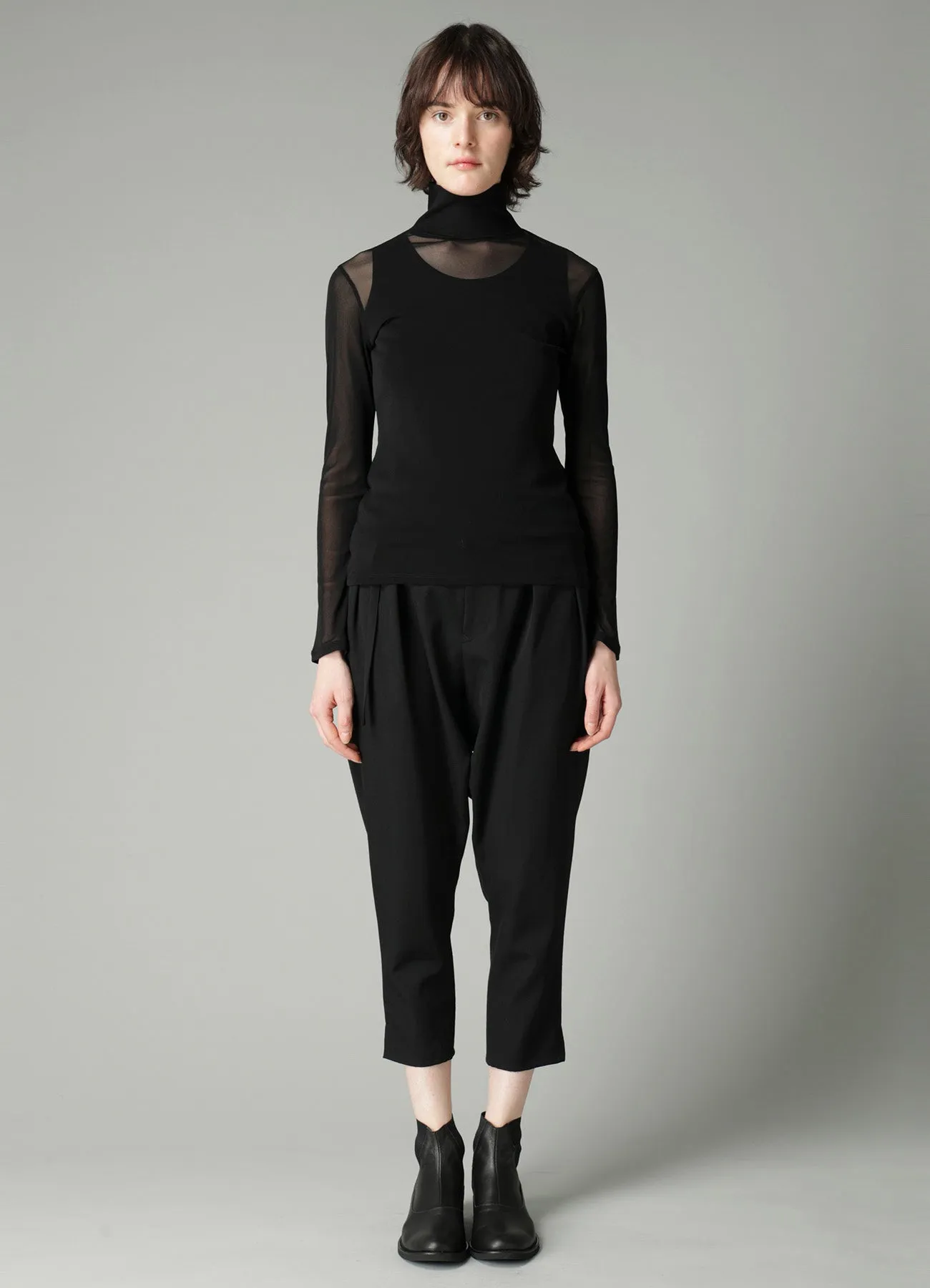 Ny TULLE SLIM BINDER HIGHNECK T sold by Yohji Yamamoto product image thumbnail 4