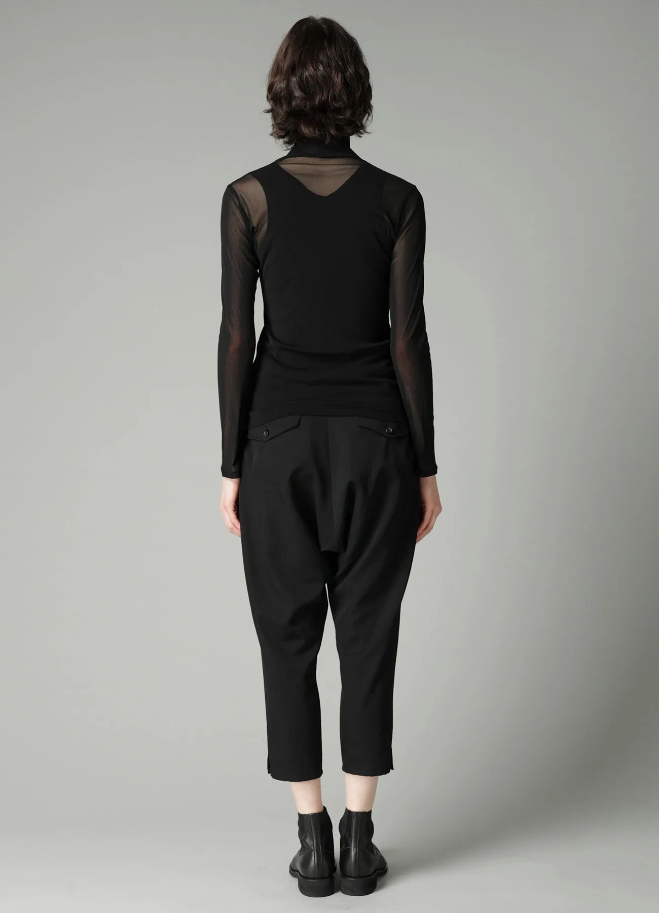 Ny TULLE SLIM BINDER HIGHNECK T sold by Yohji Yamamoto product image thumbnail 5
