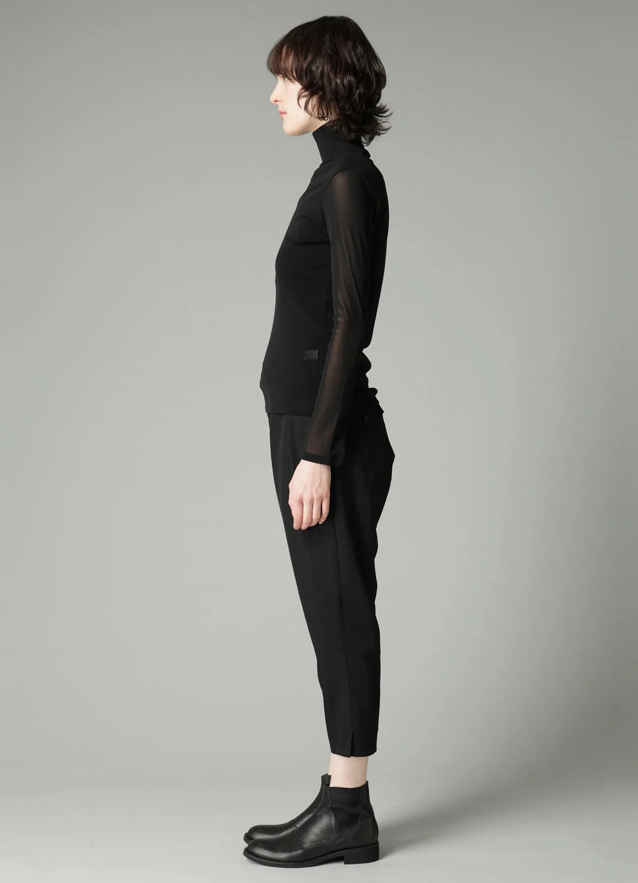 Ny TULLE SLIM BINDER HIGHNECK T sold by Yohji Yamamoto product image thumbnail 3