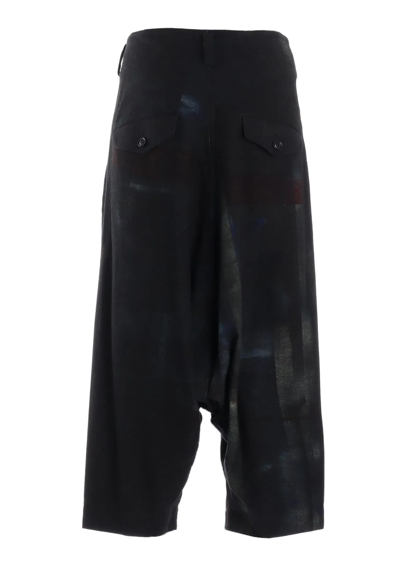 6OZ DENIM 2-TUCK SAROUEL PANTS sold by Yohji Yamamoto product image thumbnail 4