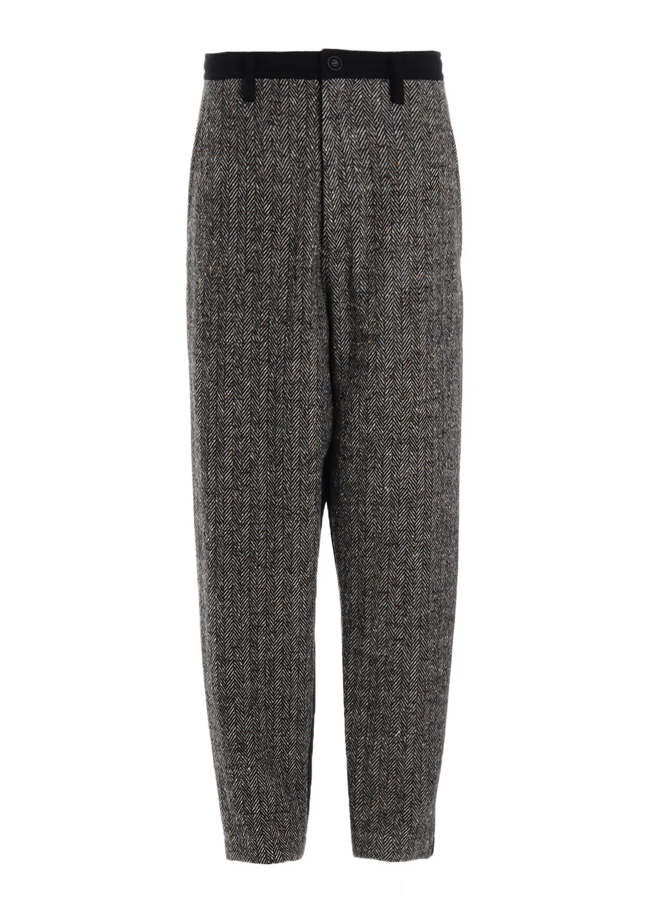 BIG HERRINGBONE TAPERED PANTS sold by Yohji Yamamoto product image thumbnail 2