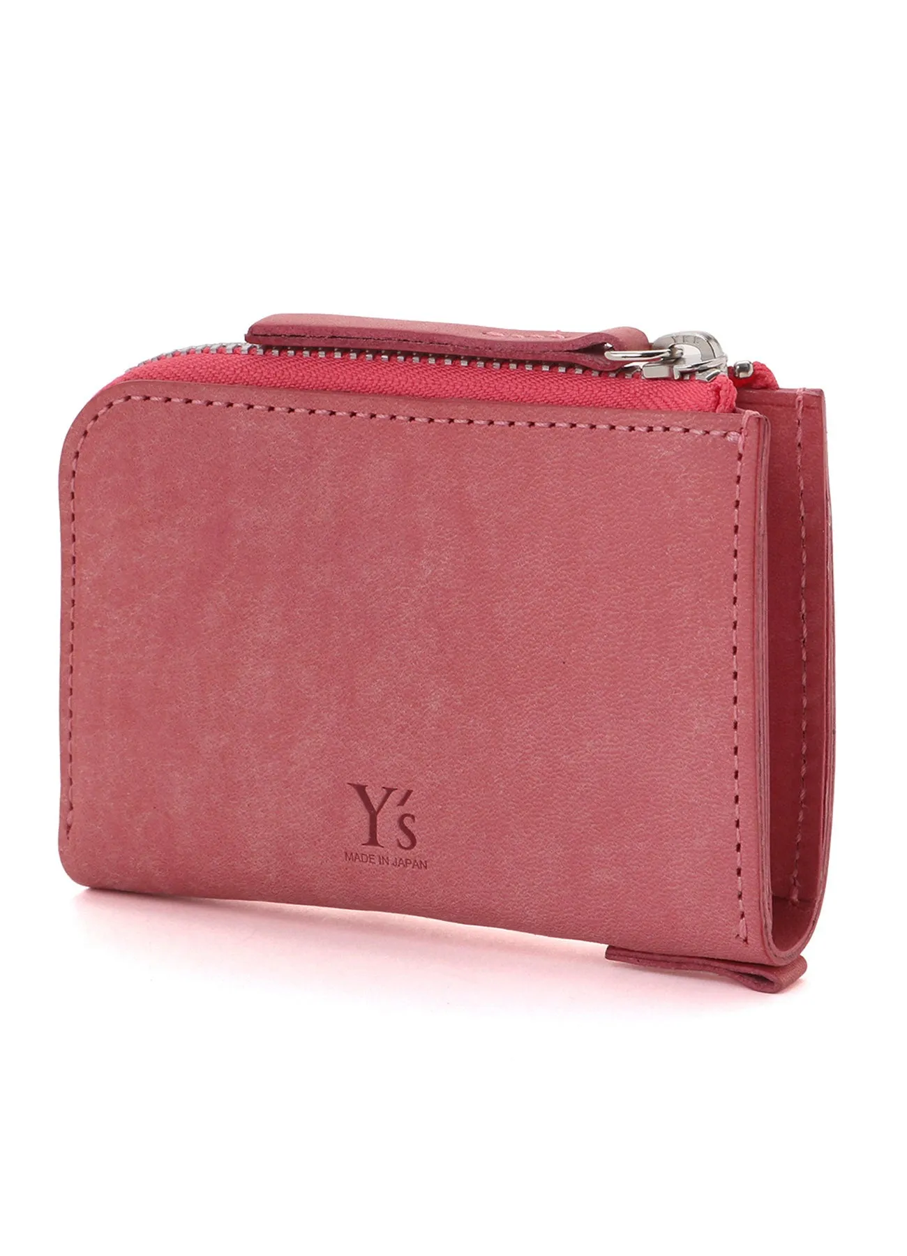 NUBUCK LEATHER L-SHAPE WALLET S sold by Yohji Yamamoto product image thumbnail 5
