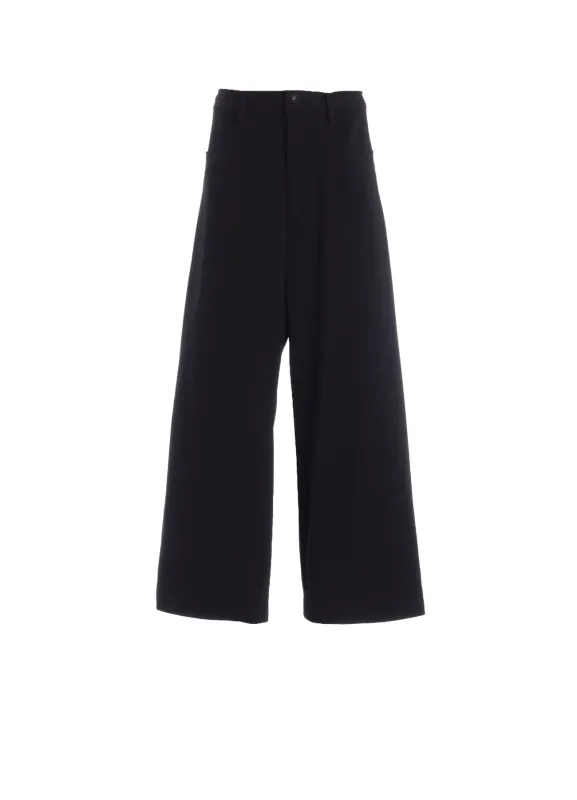 COTTON INLAY LONG STRAIGHT PANTS sold by Yohji Yamamoto