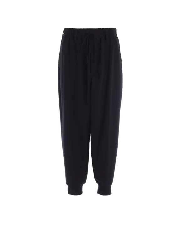 COTTON INLAY RIB HEM PANTS made by Yohji Yamamoto