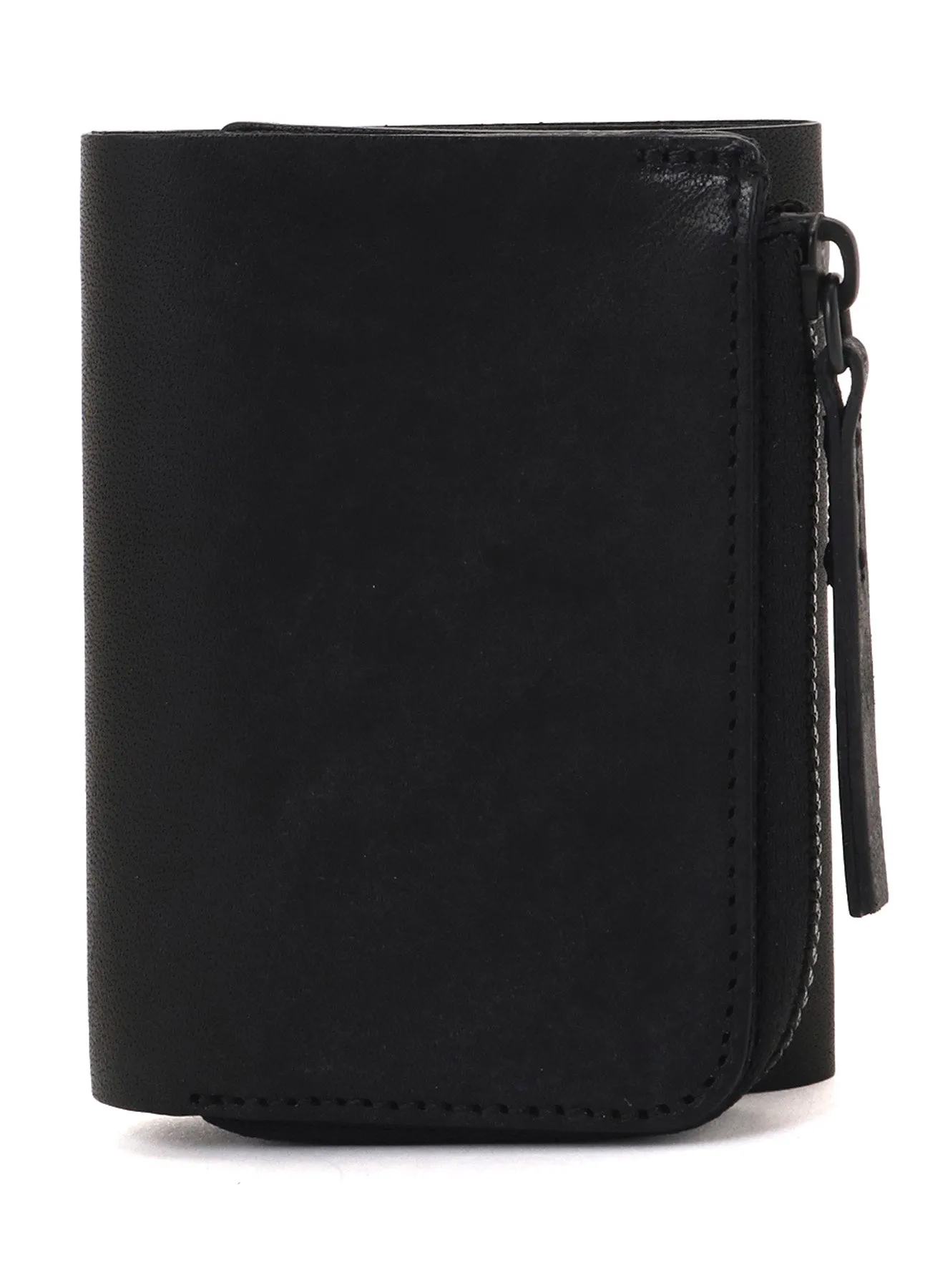 NUBUCK LEATHER TRIFOLD WALLET sold by Yohji Yamamoto product image thumbnail 4