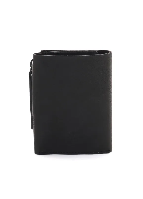 NUBUCK LEATHER TRIFOLD WALLET made by Yohji Yamamoto