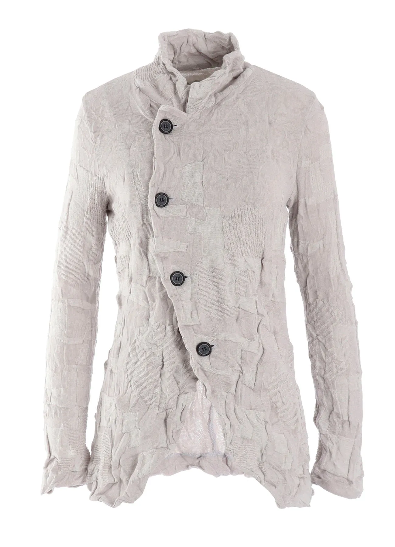 STRIPE CIRCLE LINKS 4-BUTTON JACKET sold by Yohji Yamamoto product image thumbnail 2