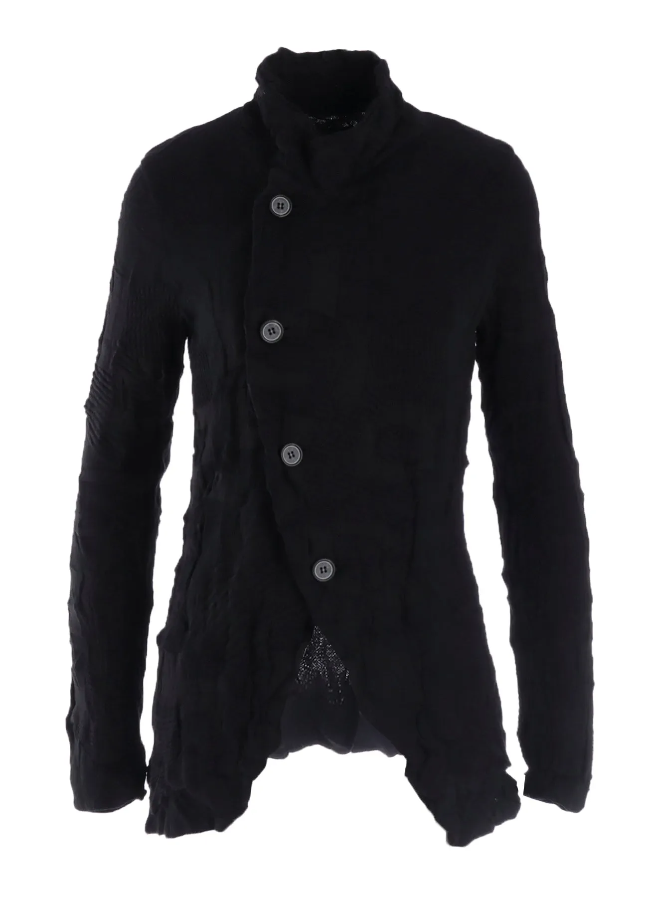 STRIPE CIRCLE LINKS 4-BUTTON JACKET sold by Yohji Yamamoto product image thumbnail 2