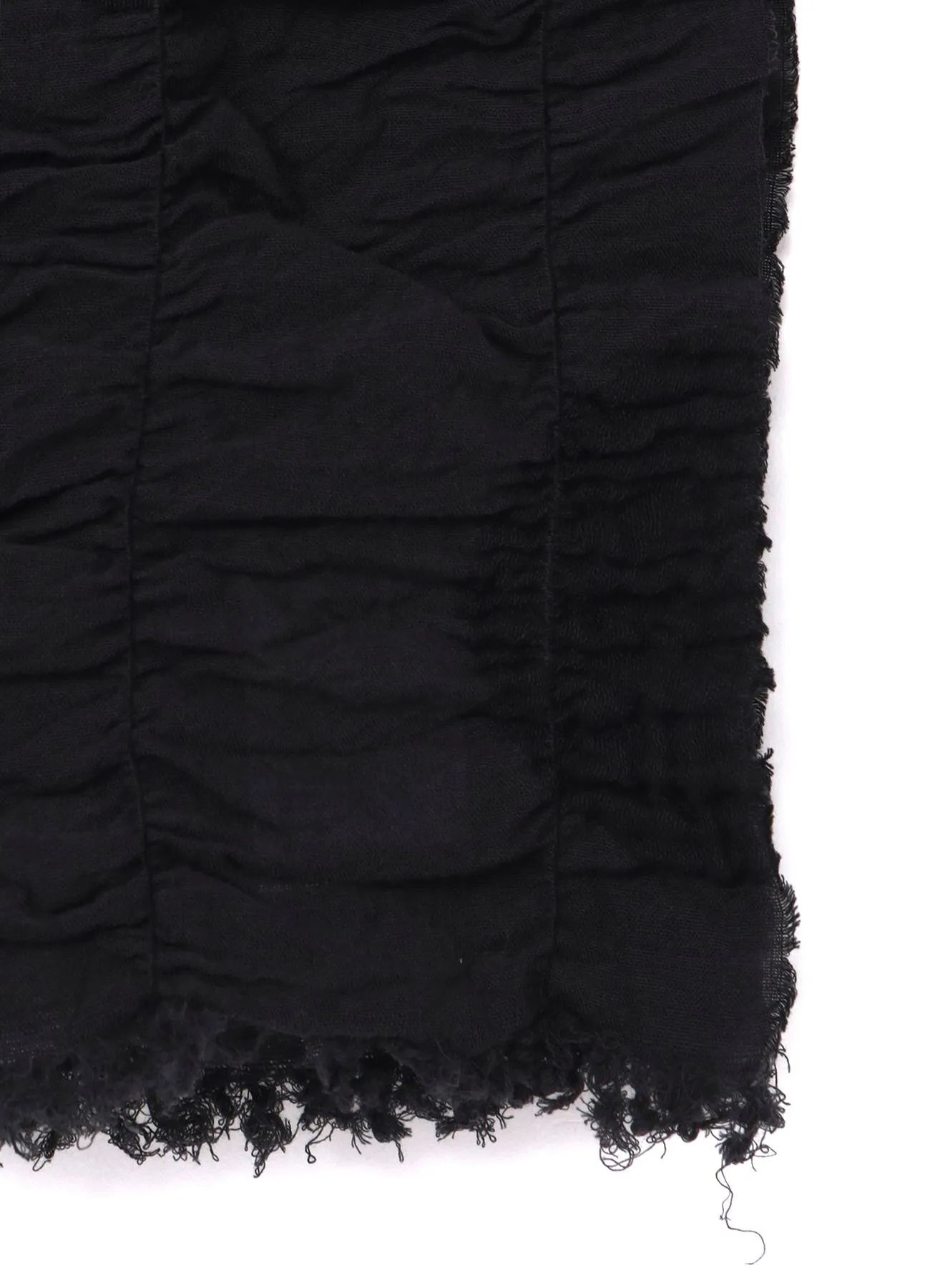 DOT JACQUARD GATHER SCARF sold by Yohji Yamamoto product image thumbnail 5