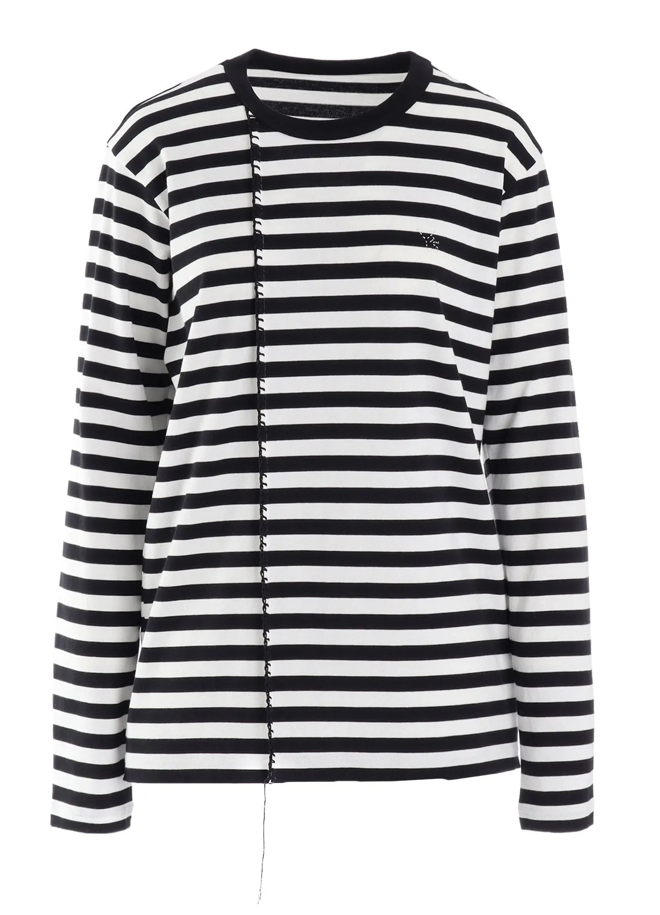 STRIPE JERSEY Y's STITCH LONG T sold by Yohji Yamamoto product image thumbnail 2