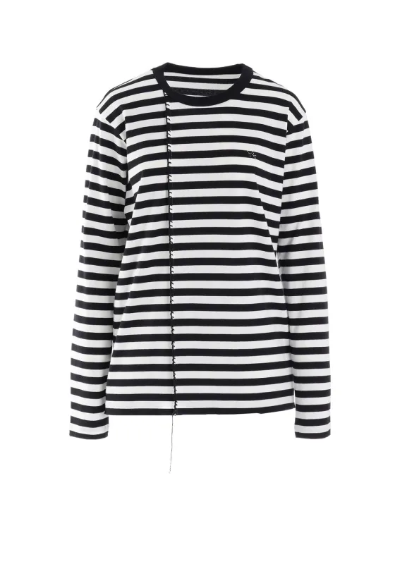 STRIPE JERSEY Y's STITCH LONG T sold by Yohji Yamamoto
