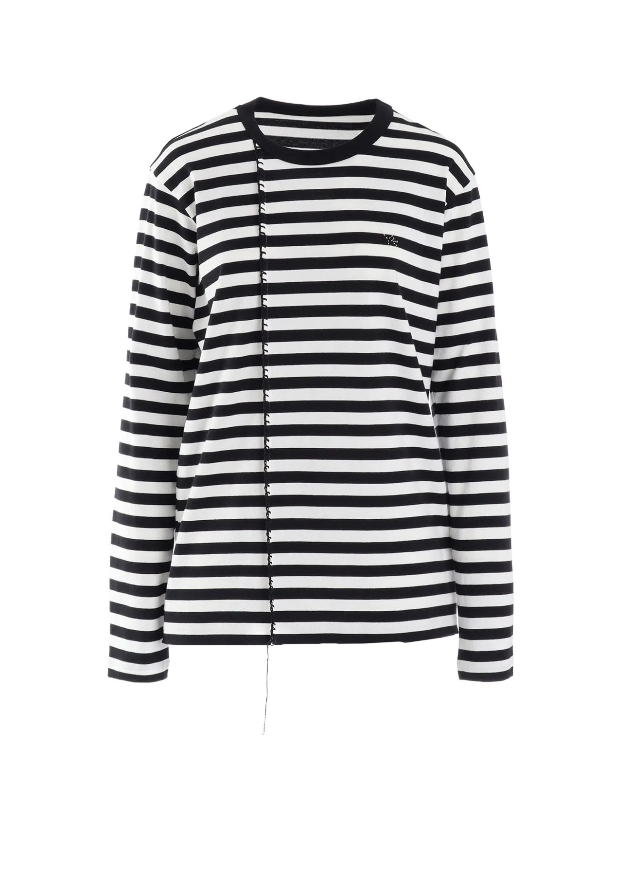 STRIPE JERSEY Y's STITCH LONG T sold by Yohji Yamamoto