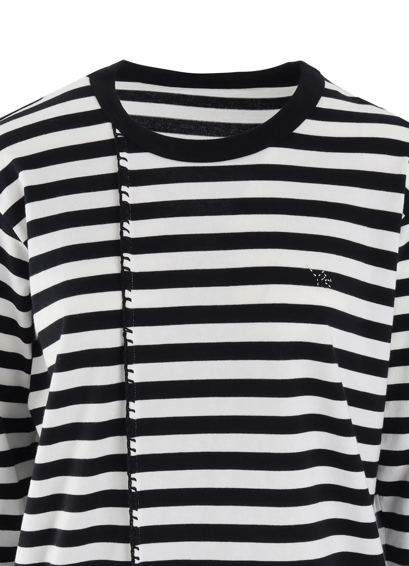 STRIPE JERSEY Y's STITCH LONG T sold by Yohji Yamamoto product image thumbnail 5