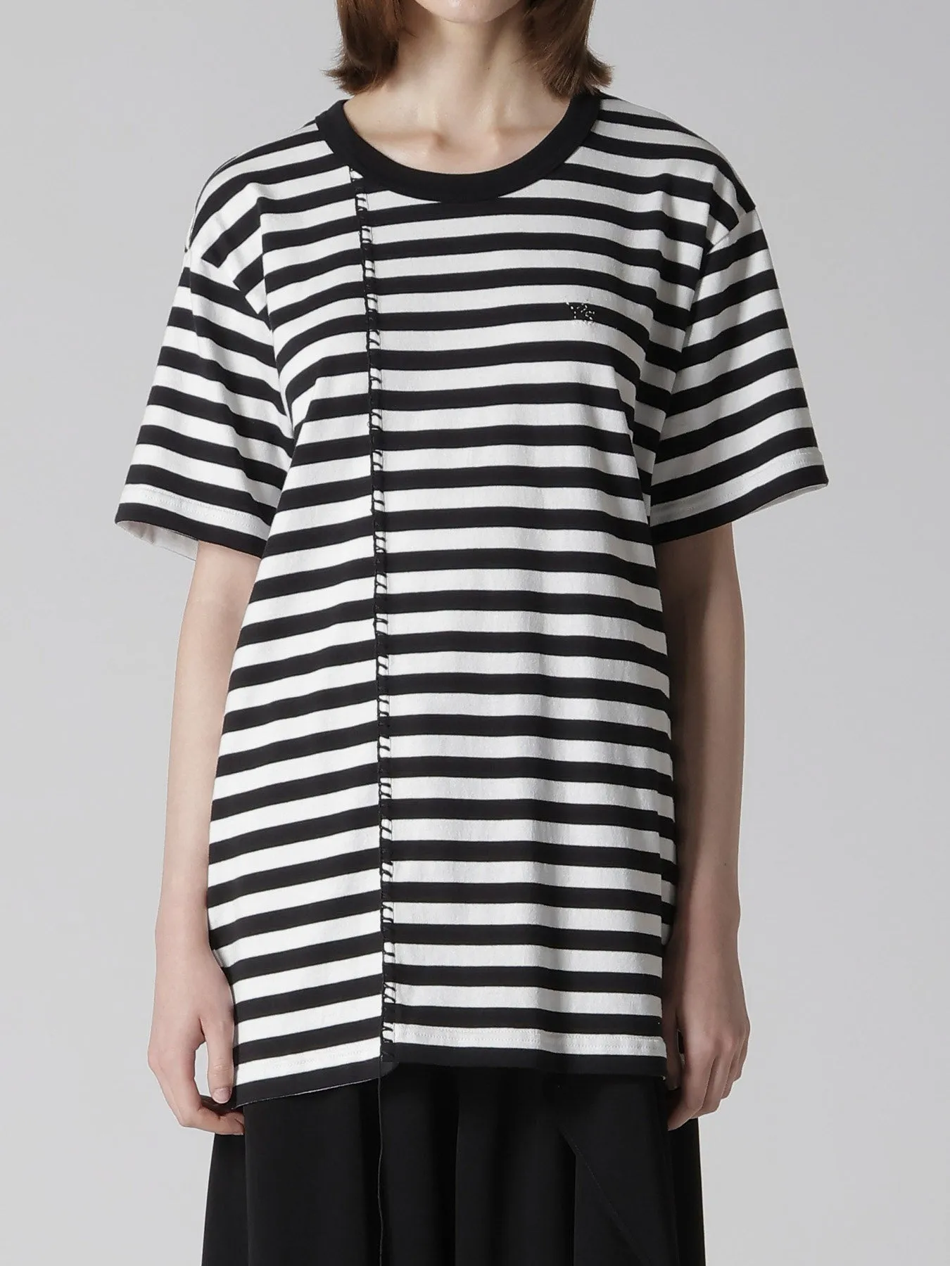 STRIPE JERSEY Y's STITCH T sold by Yohji Yamamoto product image thumbnail 4