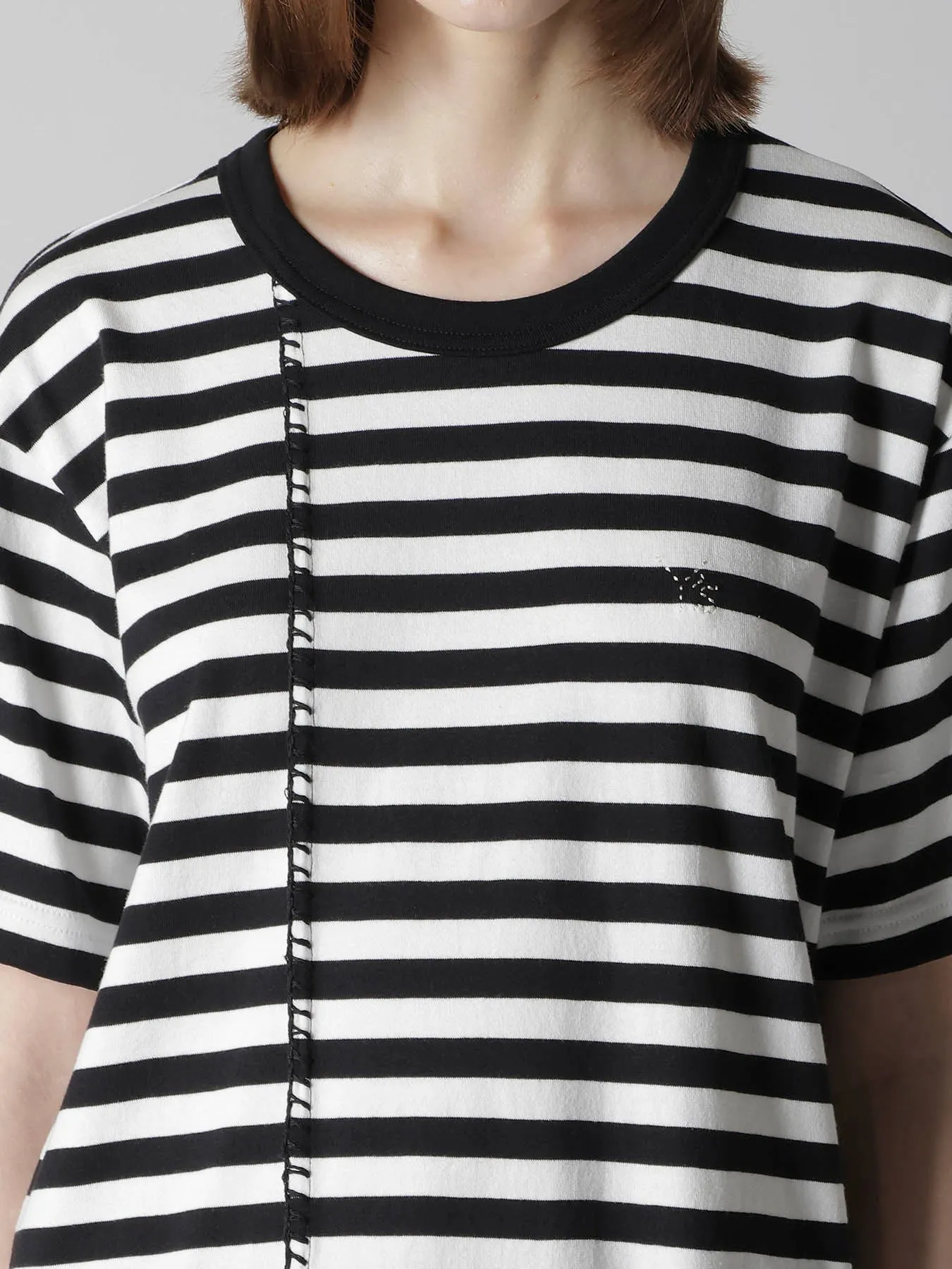 STRIPE JERSEY Y's STITCH T sold by Yohji Yamamoto product image thumbnail 5