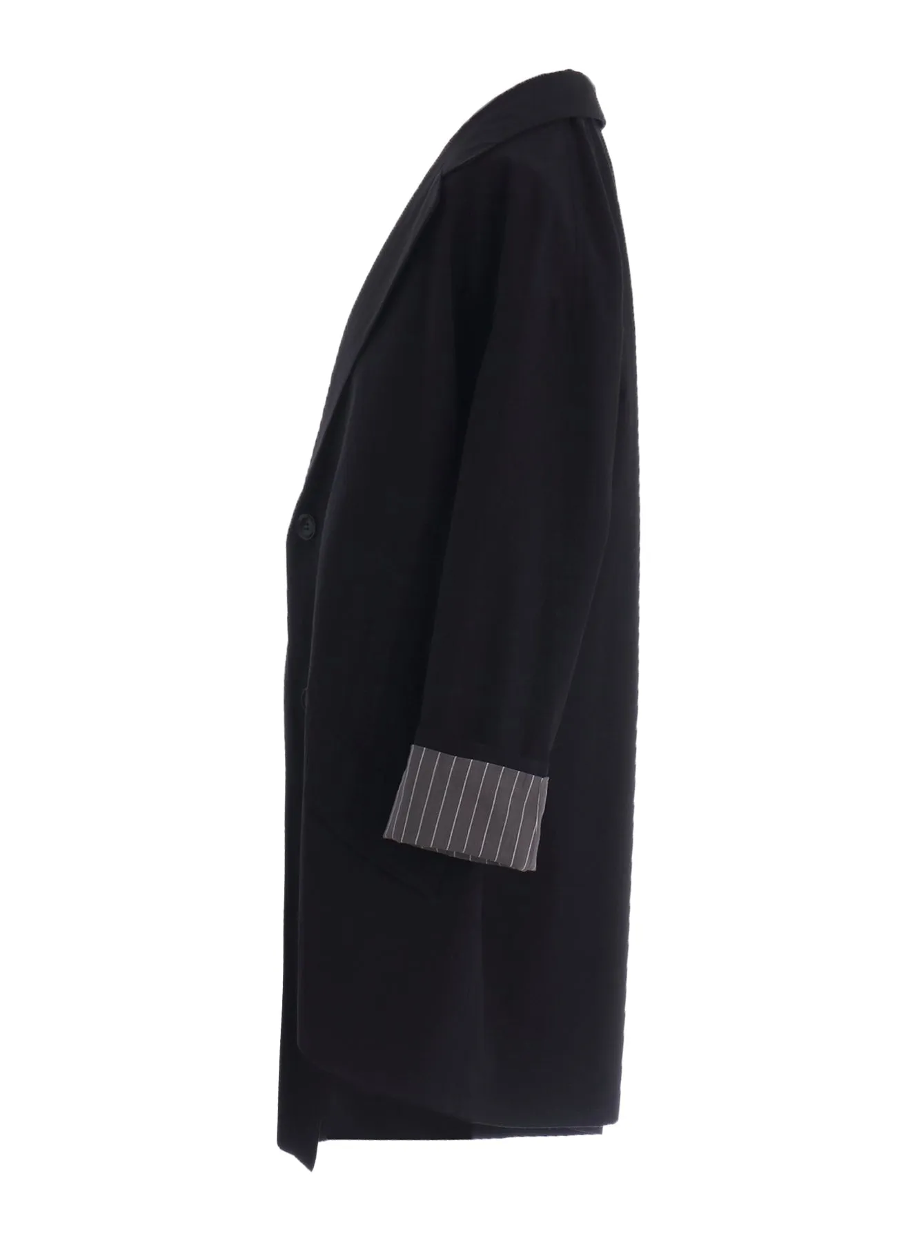 COTTON BROAD BIG JACKET sold by Yohji Yamamoto product image thumbnail 4