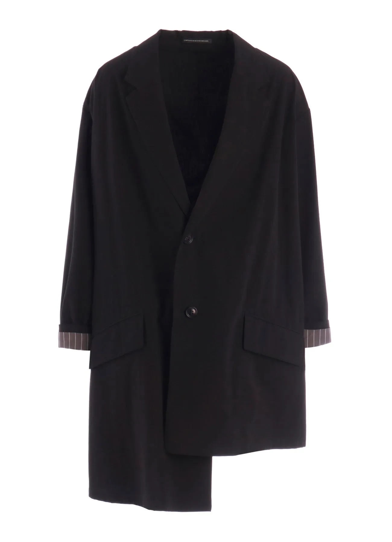 COTTON BROAD BIG JACKET sold by Yohji Yamamoto product image thumbnail 2