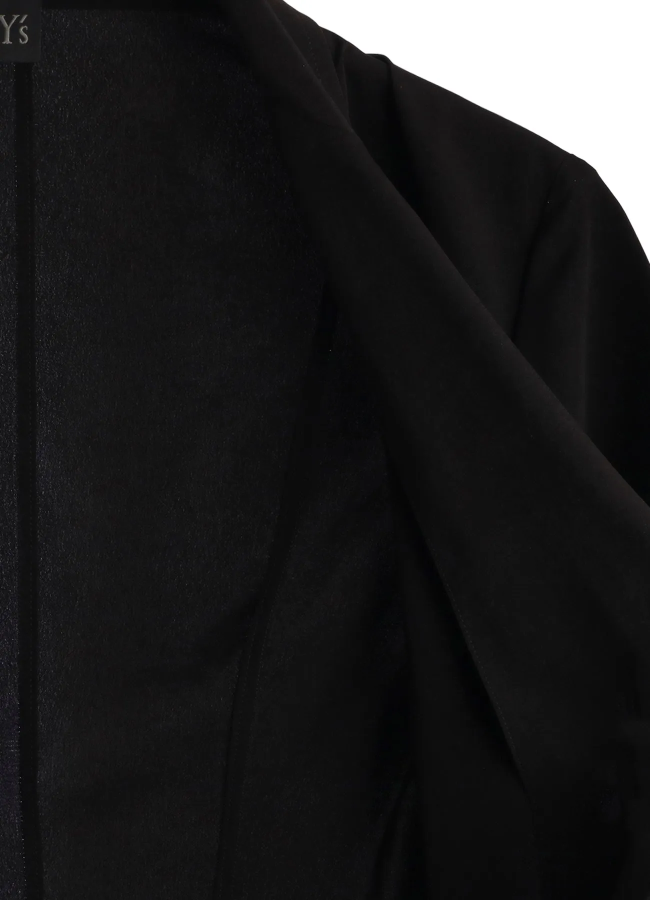 TA/PE CREPE DE CHINE LEFT SIDE CLOTH JACKET sold by Yohji Yamamoto product image thumbnail 4