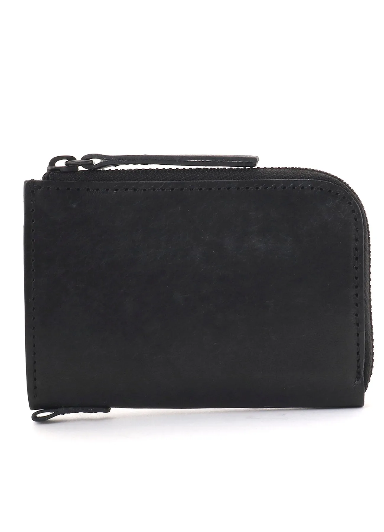 NUBUCK LEATHER L-SHAPE WALLET S sold by Yohji Yamamoto product image thumbnail 4