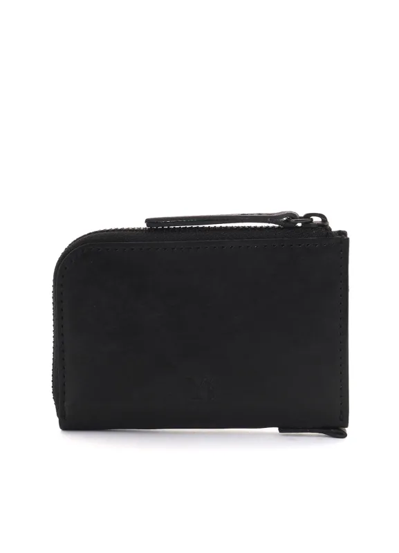 NUBUCK LEATHER L-SHAPE WALLET S made by Yohji Yamamoto