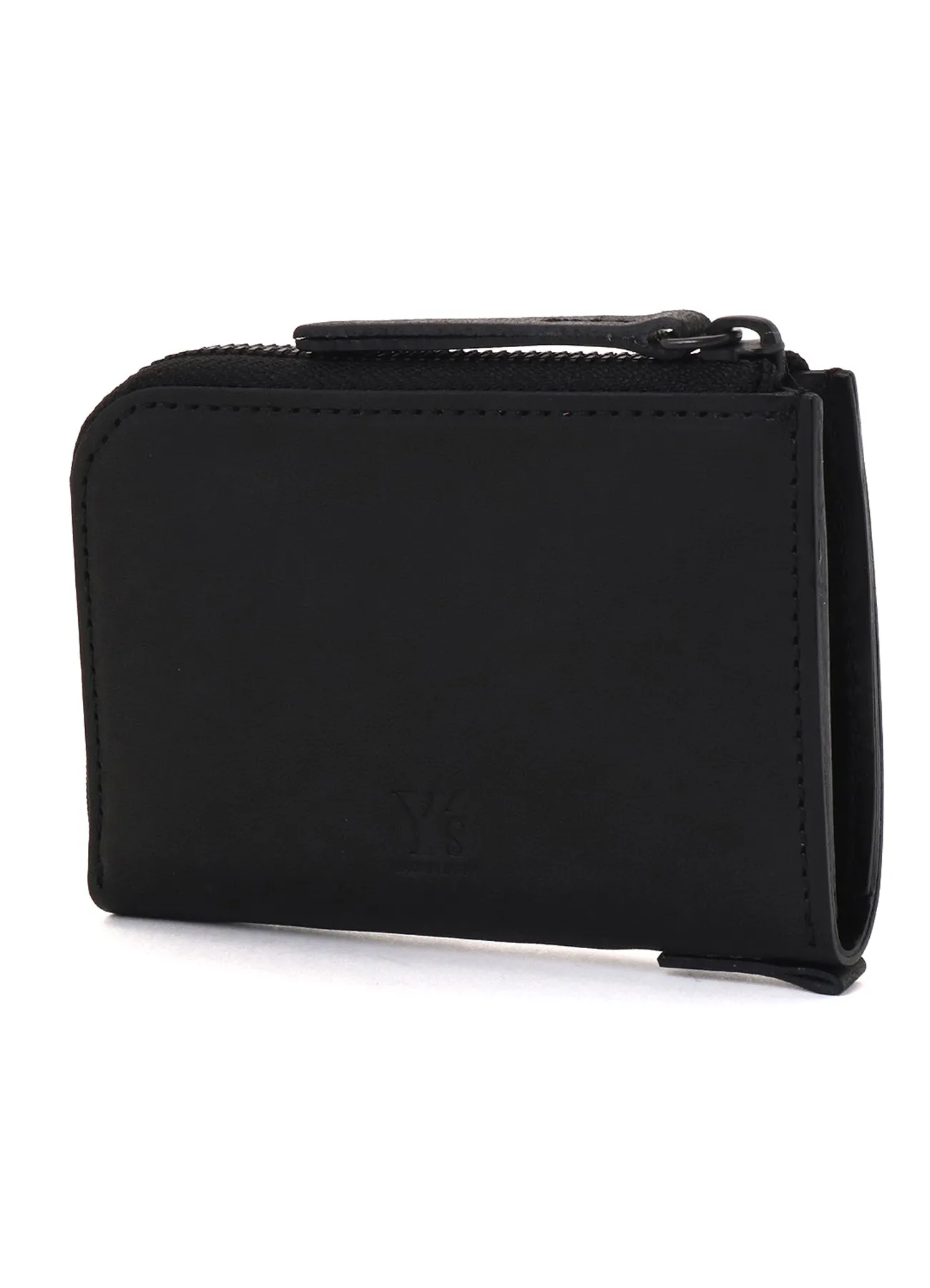 NUBUCK LEATHER L-SHAPE WALLET S sold by Yohji Yamamoto product image thumbnail 5