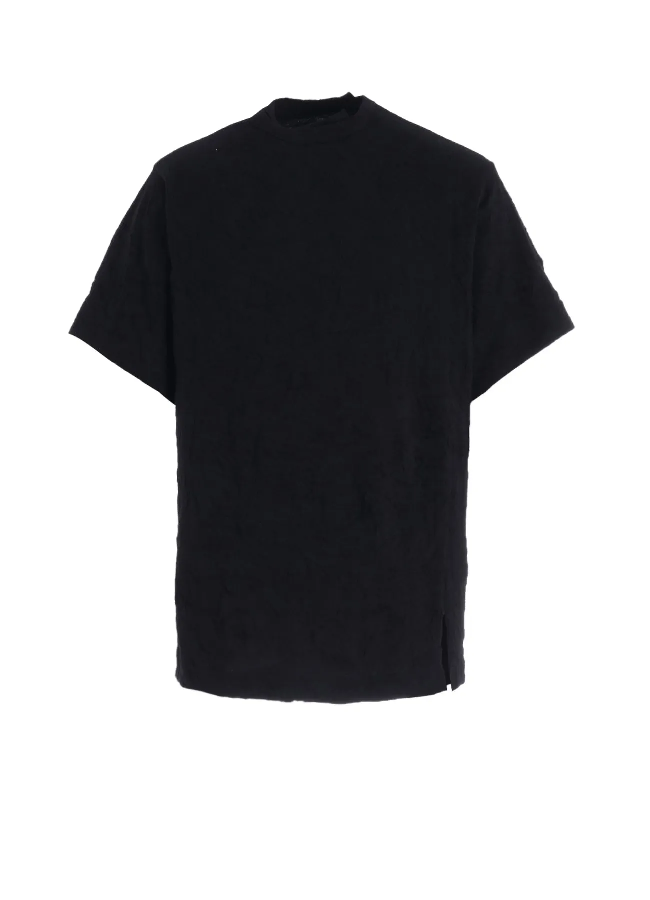 CATCH WASHER WRINKLE JERSEY MIX T-SHIRT sold by Yohji Yamamoto