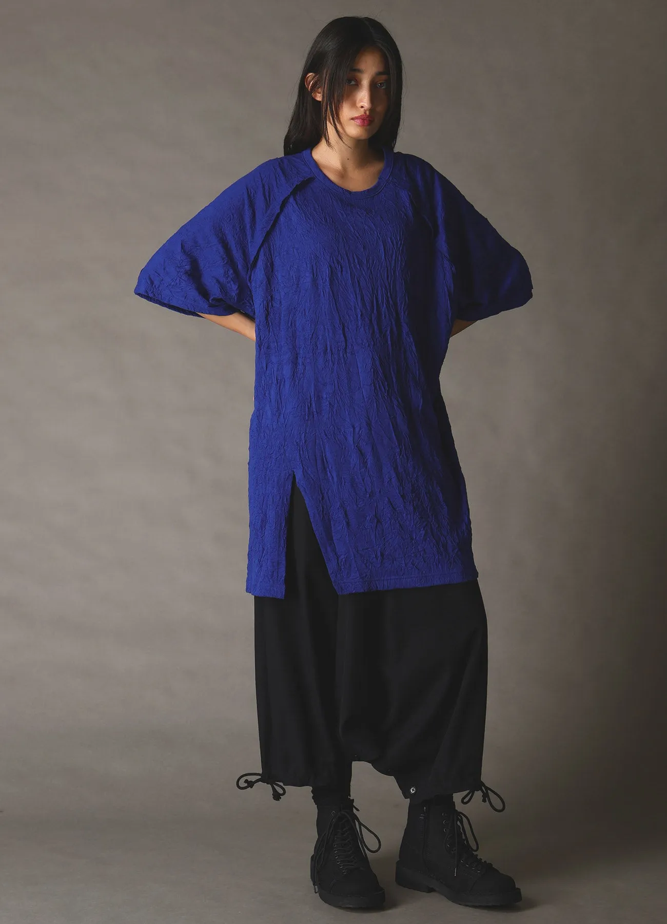 WOOL GABARDINE SAROUEL PANTS sold by Yohji Yamamoto product image thumbnail 3