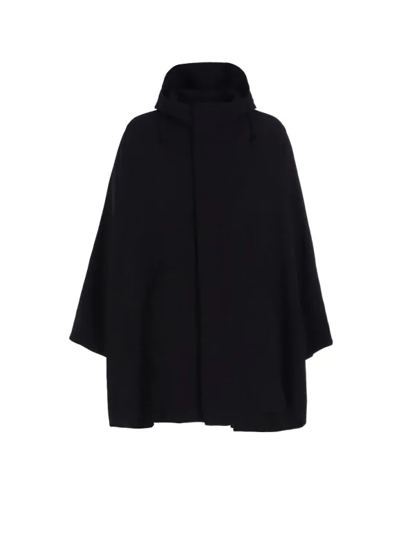 WOOL GABARDINE PONCHO made by Yohji Yamamoto