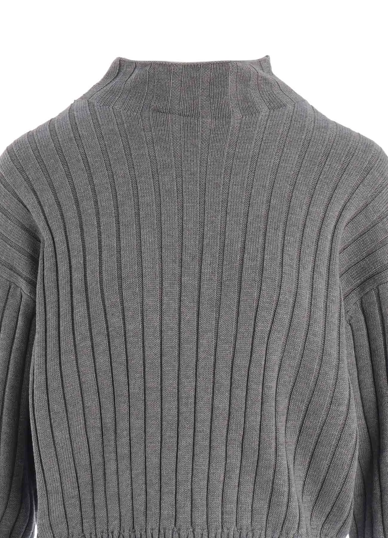 RIB KNIT PULLOVER sold by Yohji Yamamoto product image thumbnail 5