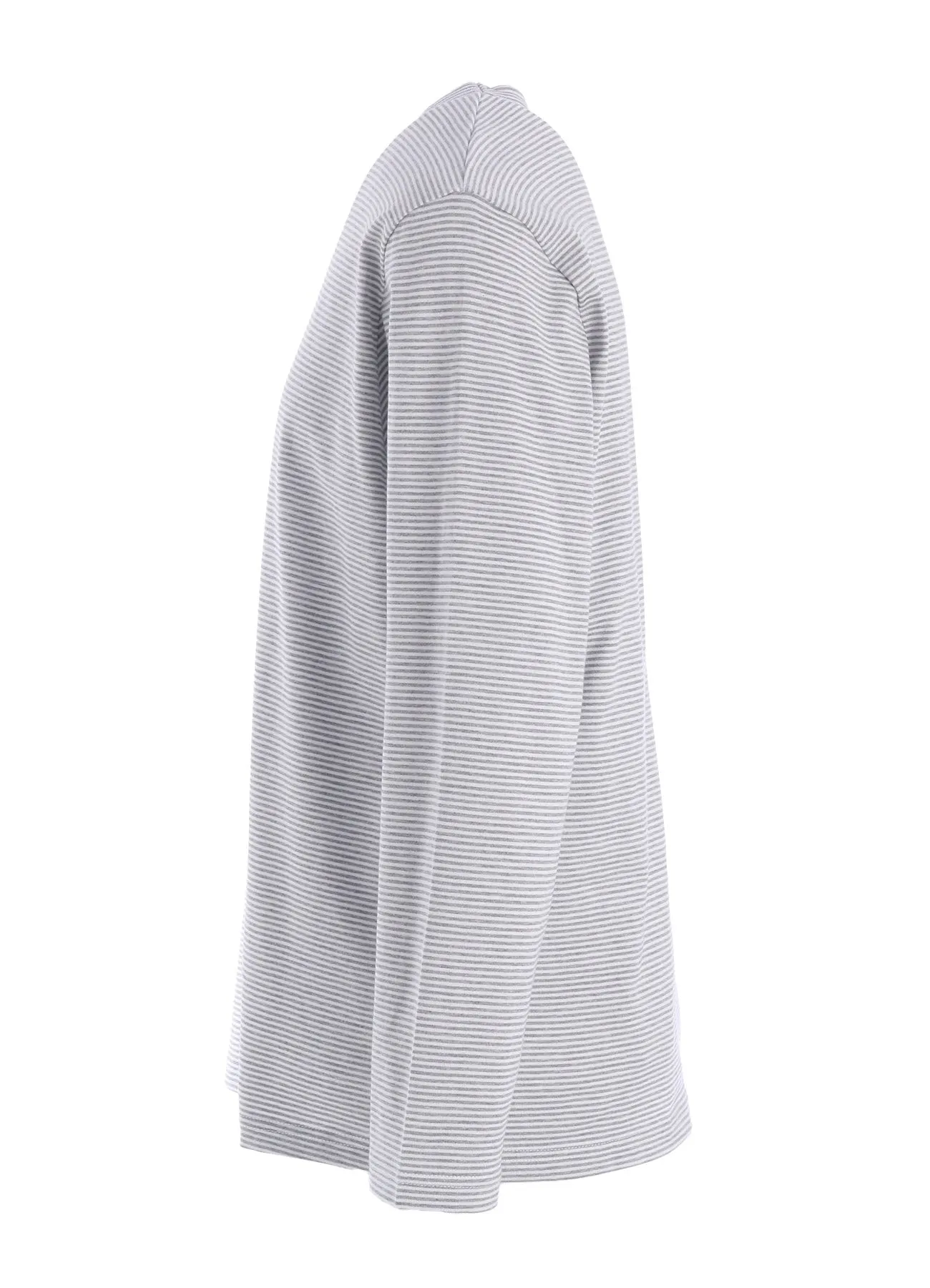 MIDIN BORDER LONG SLEEVE T-SHIRT (L) sold by Yohji Yamamoto product image thumbnail 3