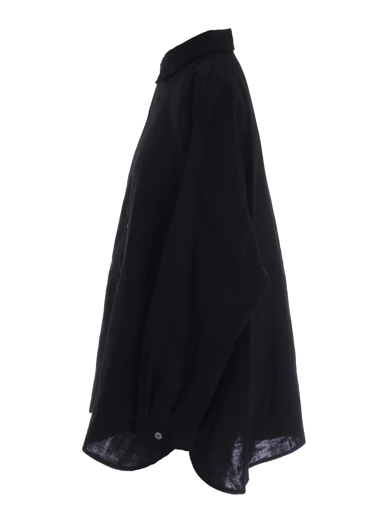 DOUBLE GAUZE LONG SLEEVE SHIRT (L) sold by Yohji Yamamoto product image thumbnail 3