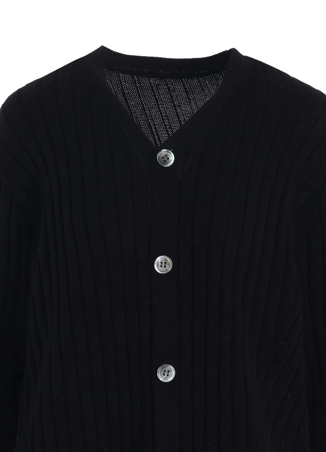 RIB KNIT CARDIGAN sold by Yohji Yamamoto product image thumbnail 5