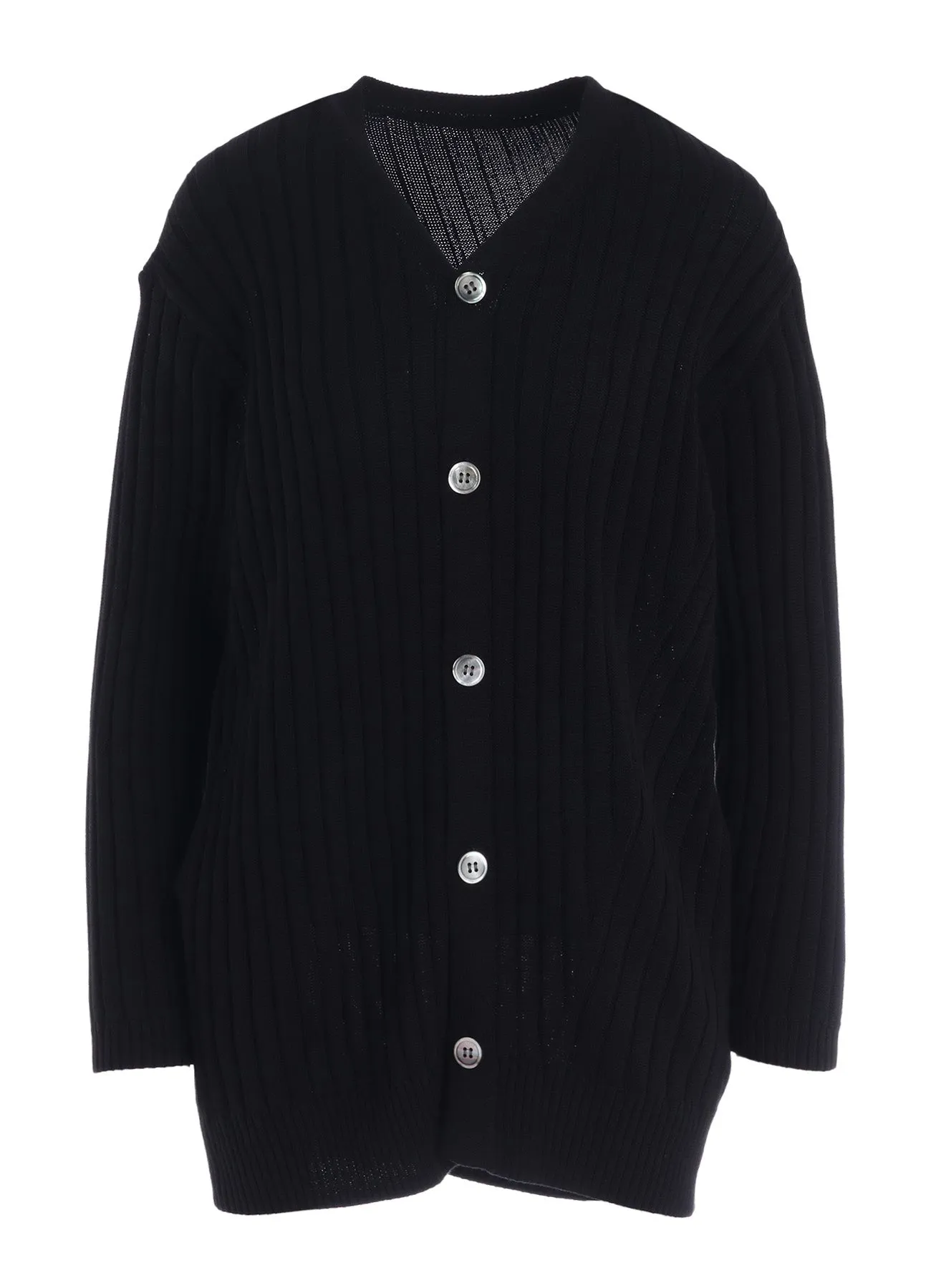 RIB KNIT CARDIGAN sold by Yohji Yamamoto product image thumbnail 2