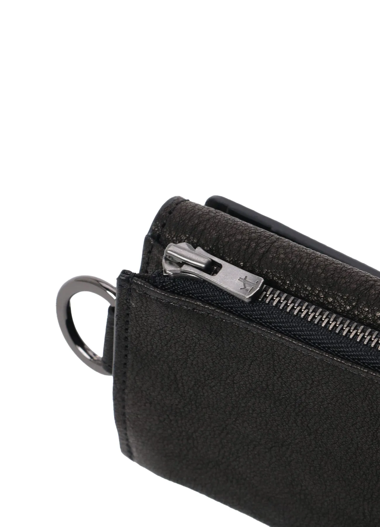 WASHED LEATHER MINI WALLET sold by Yohji Yamamoto product image thumbnail 5