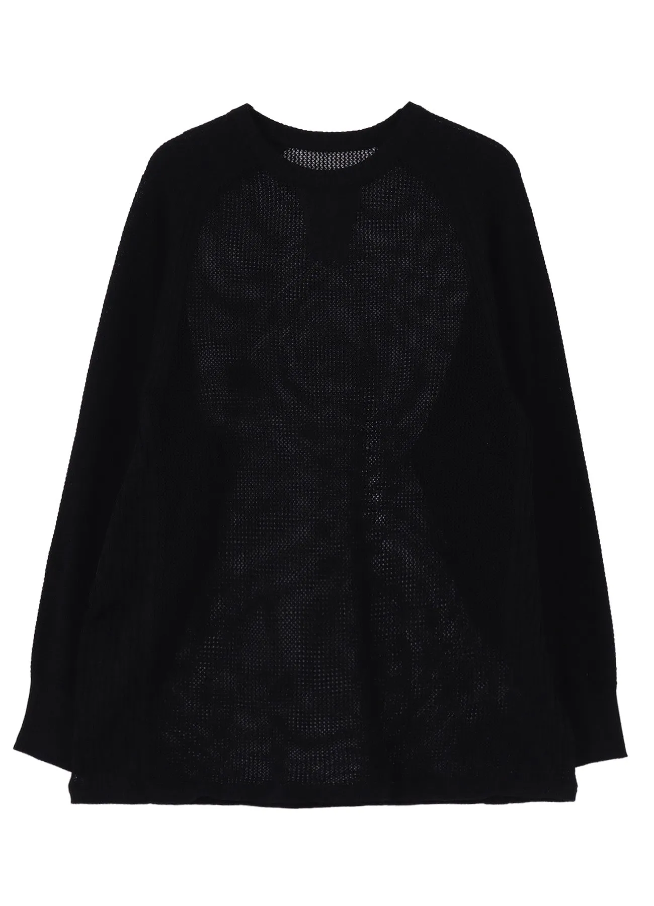 OPEN-END COTTON DOLMAN BIG KNIT sold by Yohji Yamamoto product image thumbnail 2