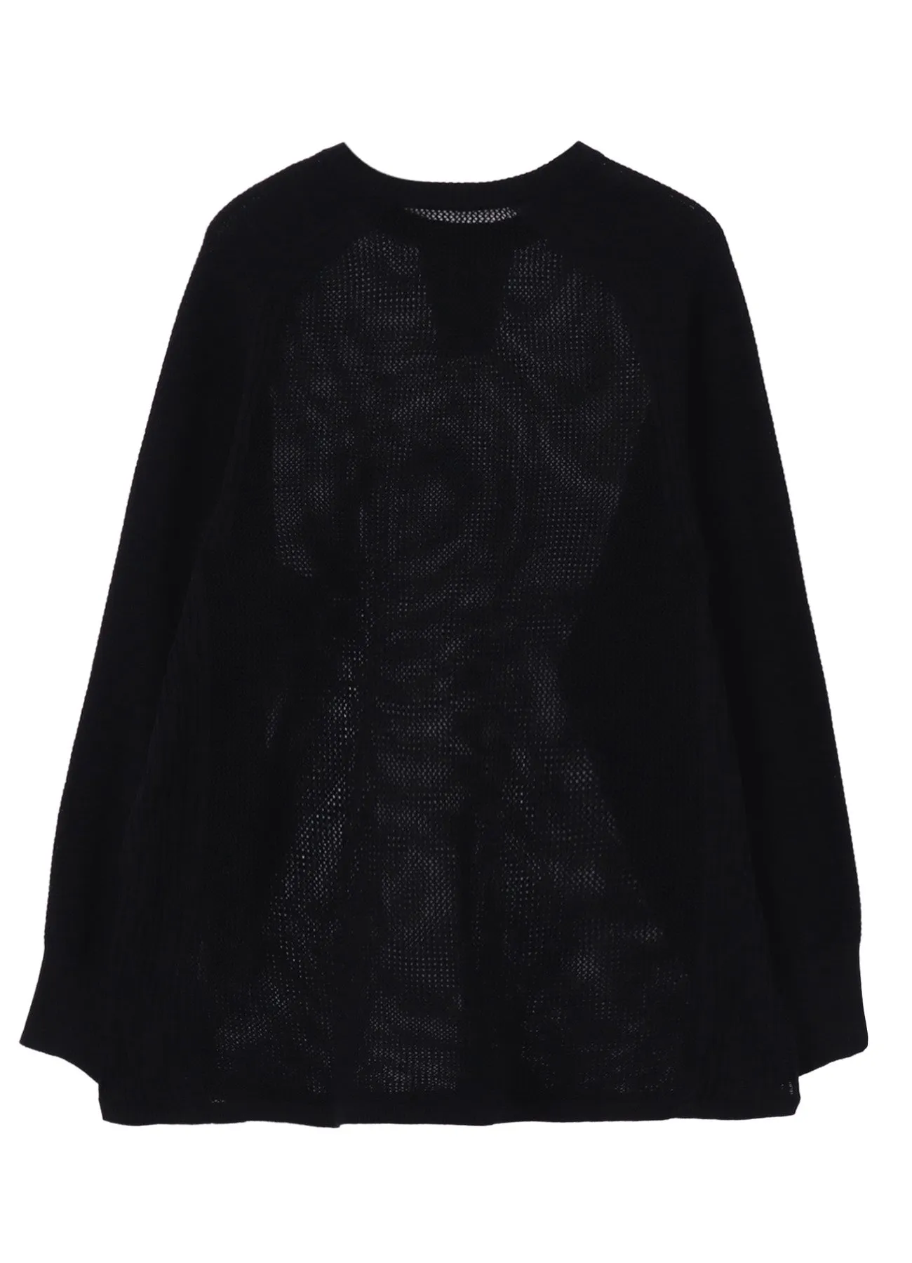 OPEN-END COTTON DOLMAN BIG KNIT sold by Yohji Yamamoto product image thumbnail 3
