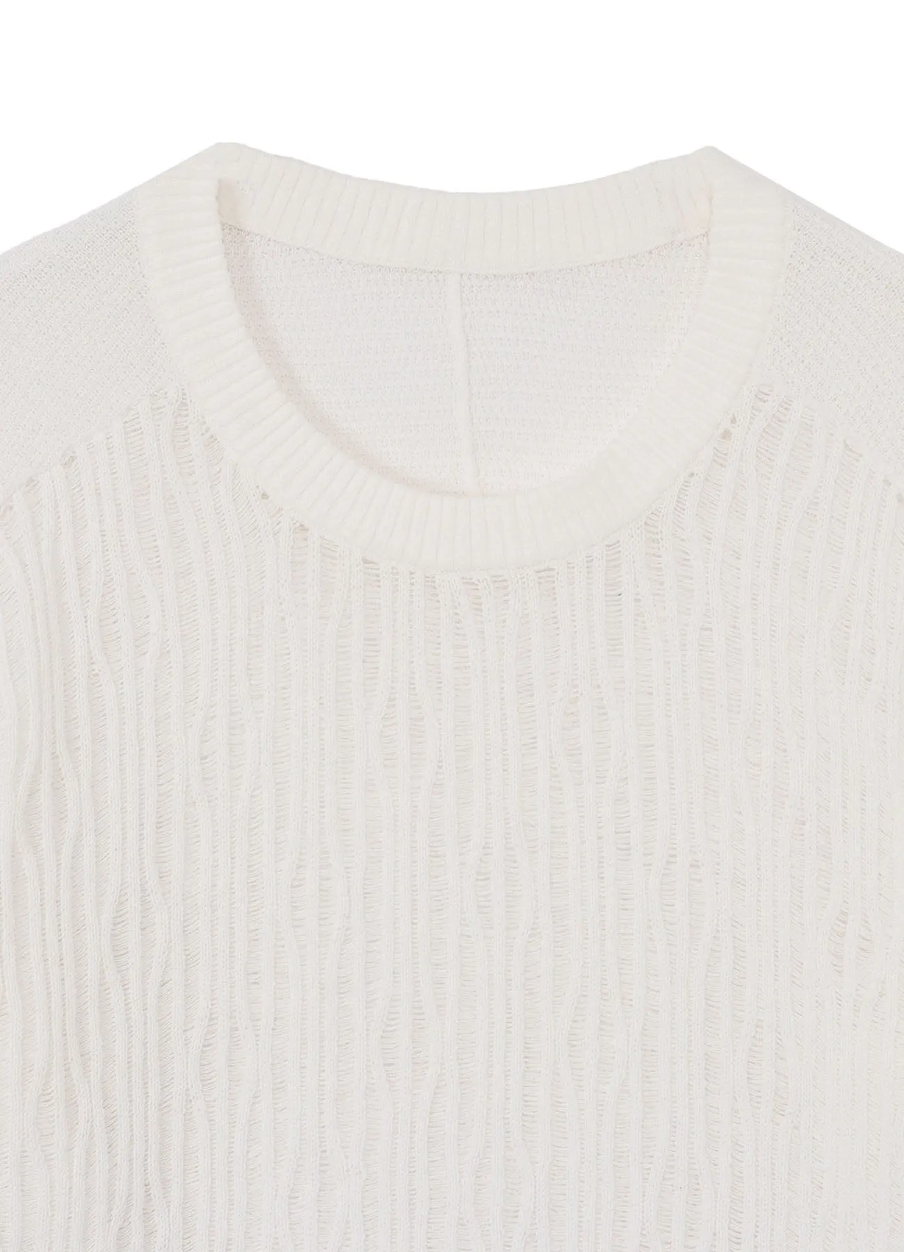 OPEN-END COTTON KNIT sold by Yohji Yamamoto product image thumbnail 4